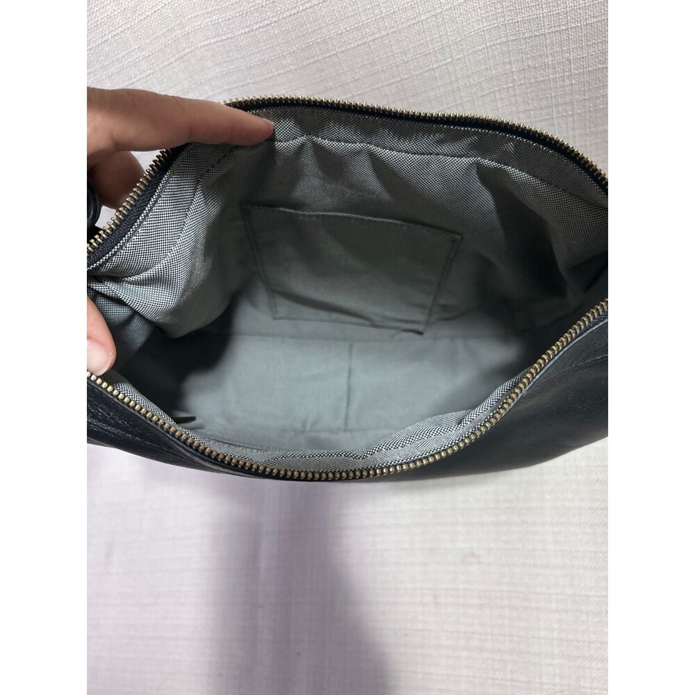 Fossil Hannah Hobo Shoulder Bag Black Leather ZB7888 - Picture 7 of 12